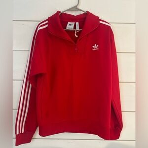 Adidas Bold Red Hoodie